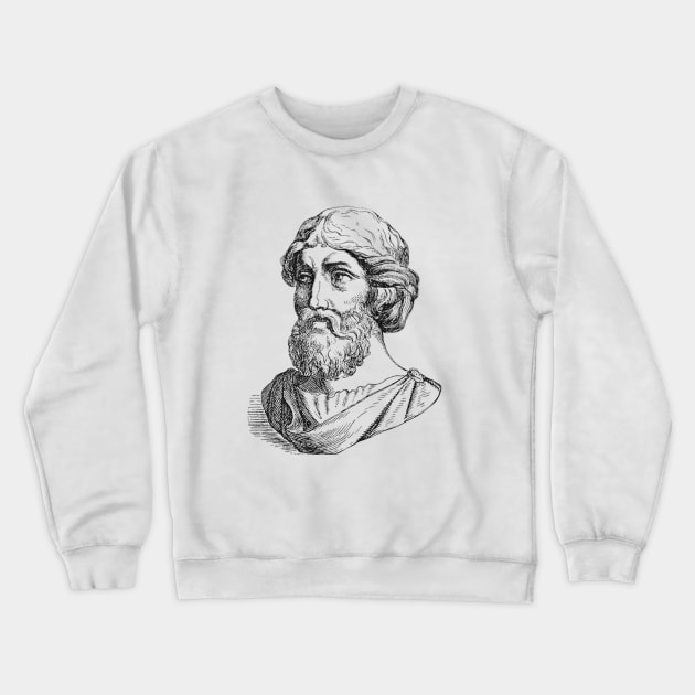 Male Model Pythagoras Crewneck Sweatshirt by Star Scrunch